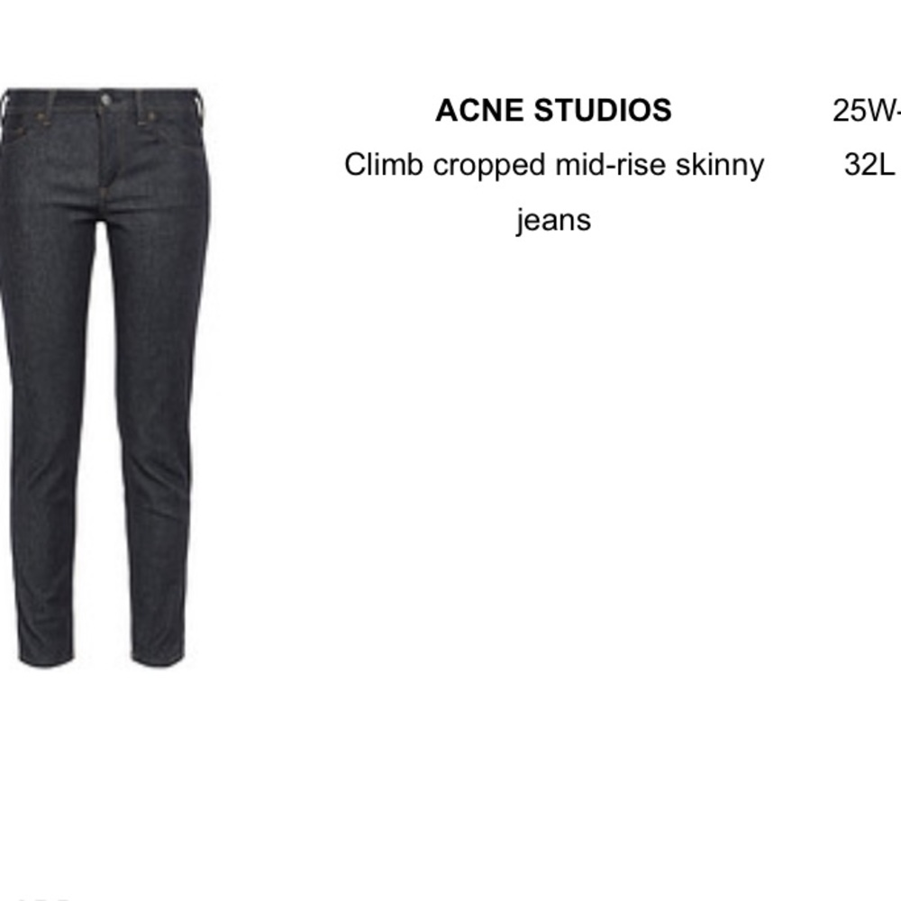 Acne studios jeans
